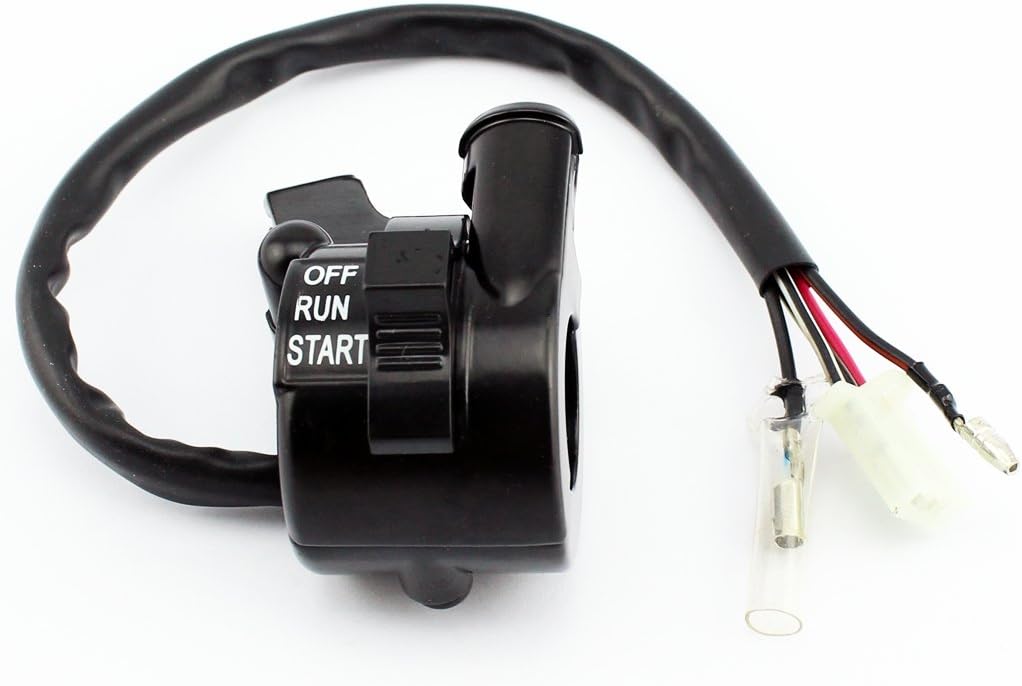 QAZAKY Throttle Housing Switch Start for Yamaha PY50 PW50 Peewee PW PY 50 Pit Dirt Bike