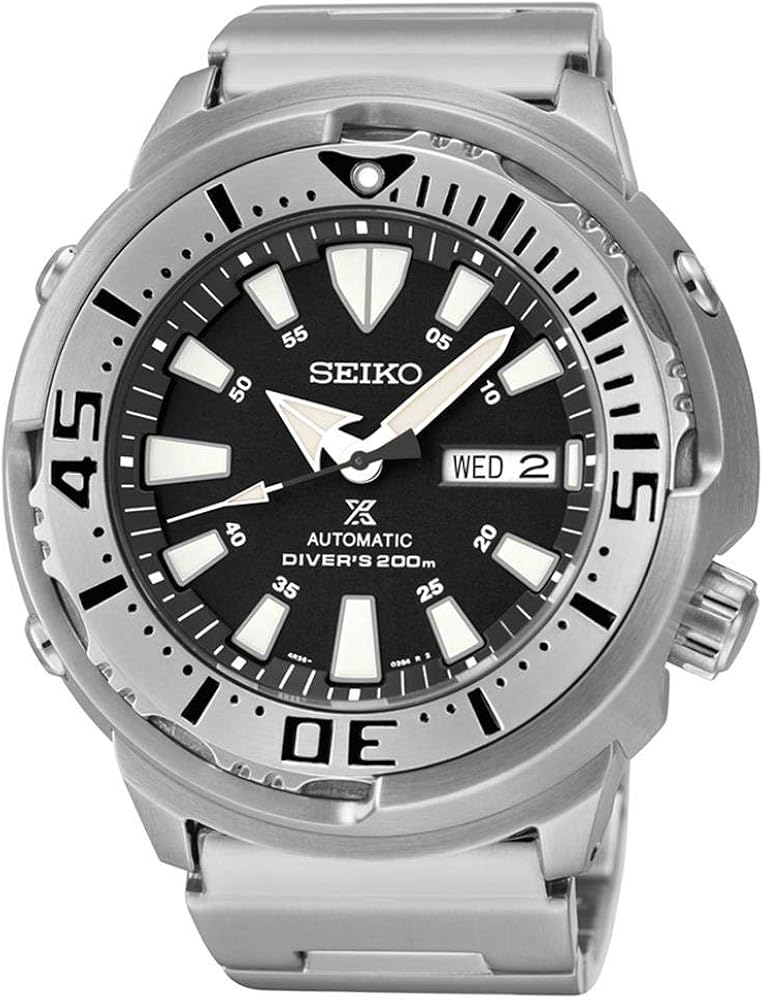 Seiko SRP637 Men's Prospex Analog Automatic 200m Dive Stainless Steel Watch