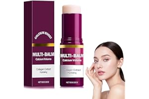 LWEI BLVEF Calcium Collagen Balm Stick, Hydrating & Nourishing Skin Care for Face, Suitable for use on Eyes & Neck (2 Pack)