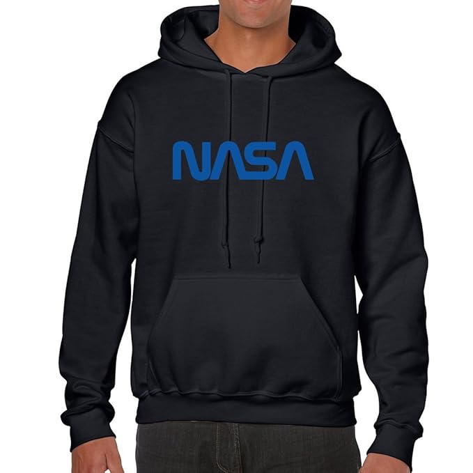 NASA New Hoodie Pullover Hood: Amazon.co.uk: Clothing