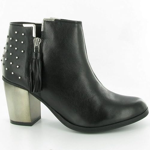 bronx studded ankle boots