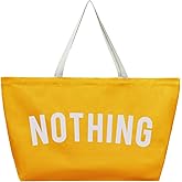 Large Canvas Tote Bag - Extra Large Shopping Bag for Women Beach Totes Bags Reusable Big Grocery Bag