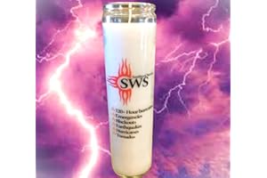 Southwest Survival - Emergency Candle - 100% Soy Wax, Extra Long Burn time 120 Hours +, Southwest Survival Made in The USA, for Black Outs, Tornado, Hurricane, Floods, You Name it!, White