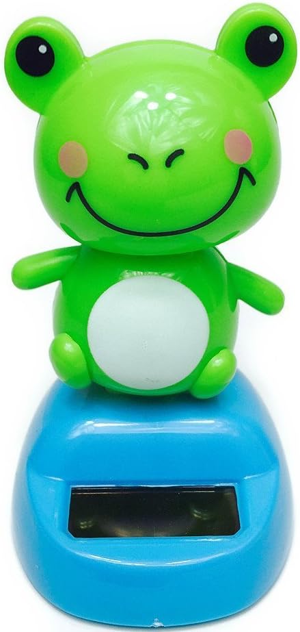 Amazon ゆらゆらソーラー まったりカエル 太陽の光をあてるとゆらゆら動くよ 癒し系 ソーラートイ おもちゃ おもちゃ