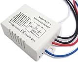Namvo 220-240V Digital Radio Wall Switch Remote Control ON OFF Light view 2