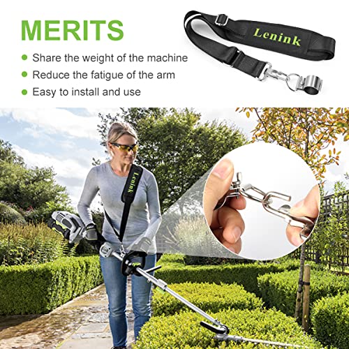 Lenink Weed Eater Strap, Shoulder Strap Blower Strap Compatible with