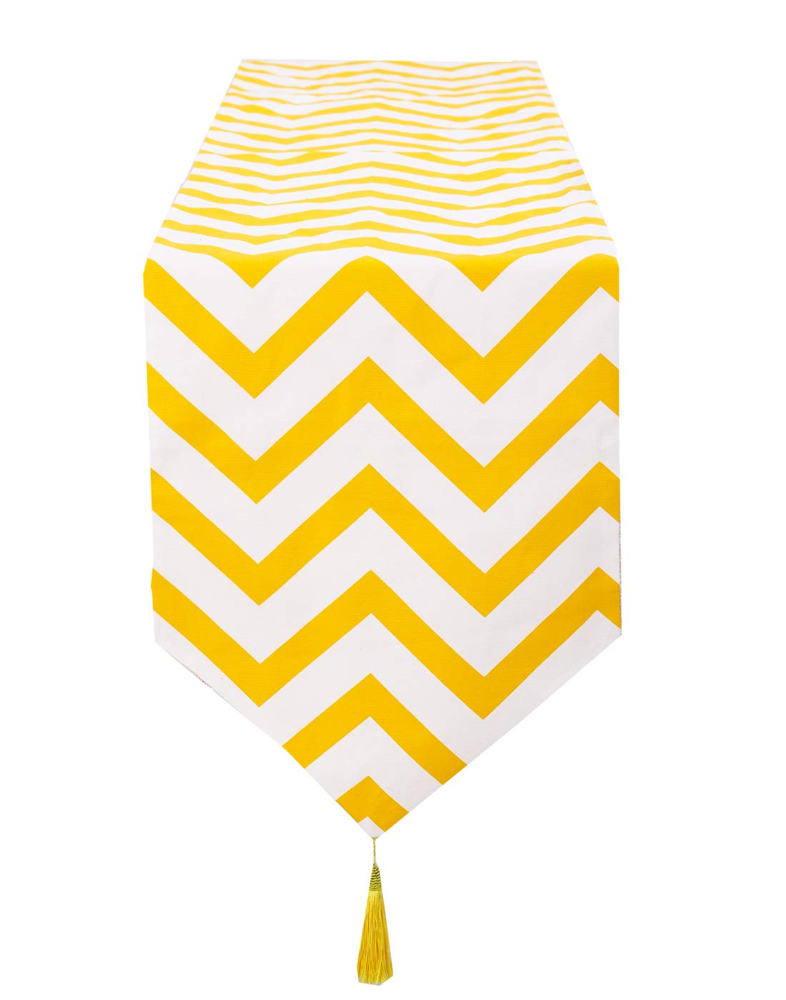 Best Chevron Table Runner Yellow