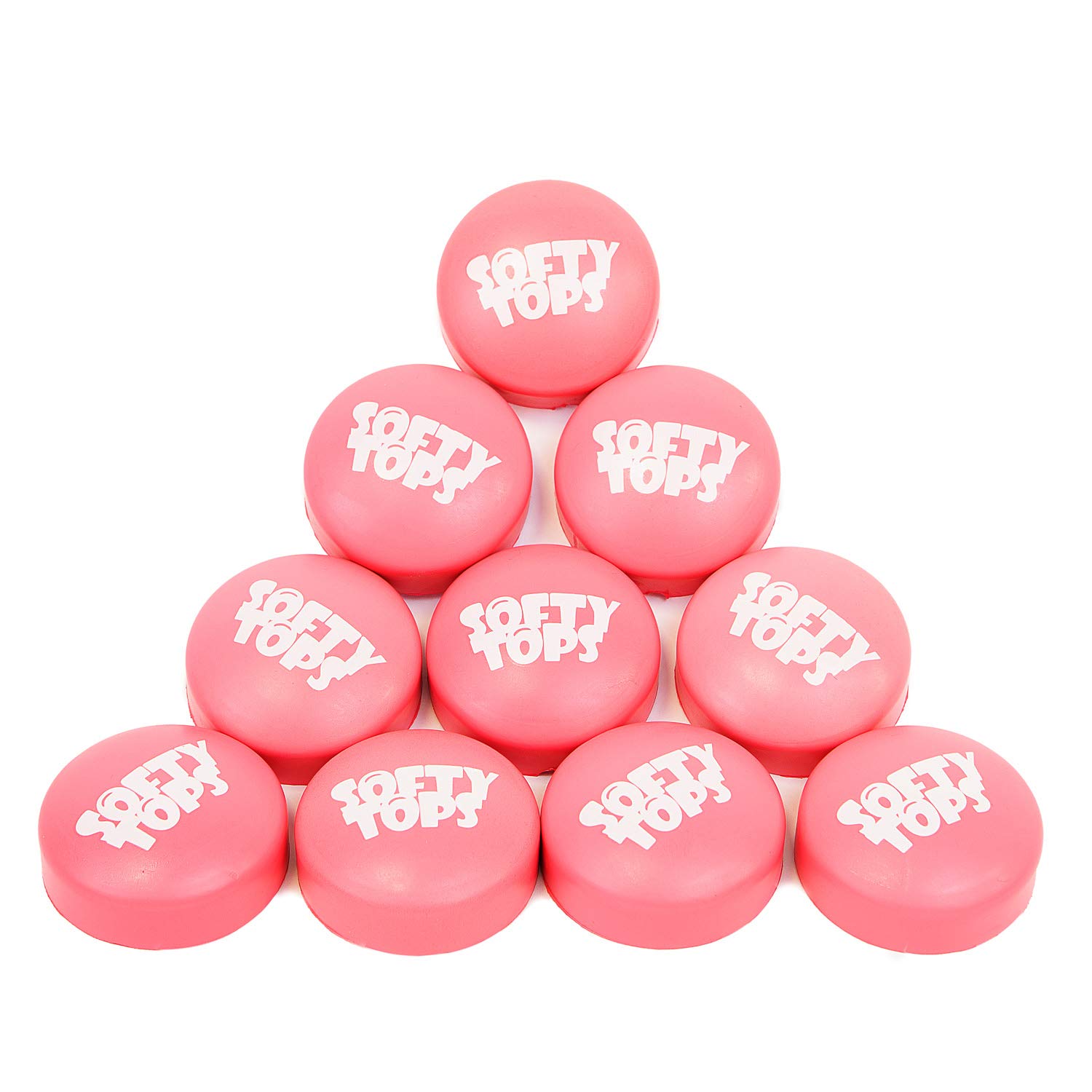 Softytops® for 50mm Piko Button Switches - Pink - 10 Pack