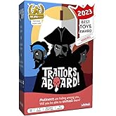 SAVANA Traitors Aboard - Award Winning Secret Identity Party Game - Fun, Bluffing and Betrayal | Easy to Learn, 15-Minute Round | Popular Games for 3-8 Players - Ages 10+