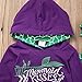 Gogoboi 3pcs Mermaid Outfit Set Long Sleeve Hoodie Top+Pants+Headband Suit for Baby Girl 1-6T (2-3T, Purple)