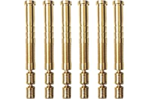 EOOENOON ARCHERY Field Points Bolt Carbon Arrow Aluminum Brass Inserts with Surface Indentation Inserts Inner Diameter .244 Arrow insents Shaft for Archery Accessories