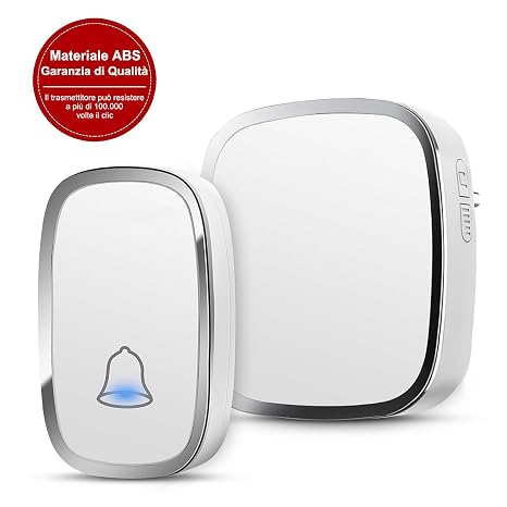 YYQ Campanello Senza Fili Da Esterno Impermeabile IP44 Wireless yyq-campanello-senza-fili-da-esterno-impermeabile-ip44-wireless