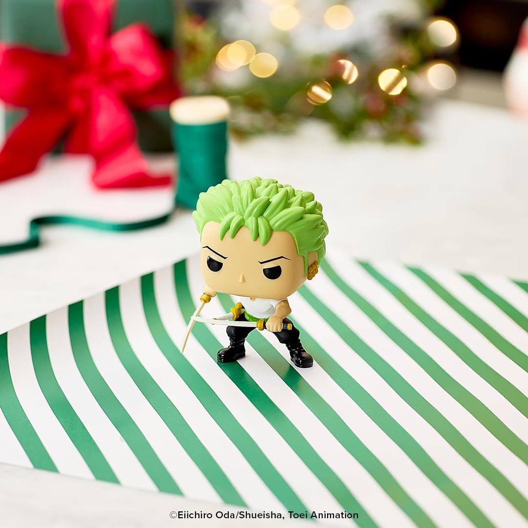 Funko POP Animation: Roronoa Zoro - One Piece - 1/6 Odds for Rare Chase Variant - Collectable Vinyl Figure - Gift Idea - Official Merchandise - for Kids & Adults - Anime Fans