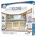 Four Paws Expandable Dog Gate, Wood Gate for Dogs, 3-Panel