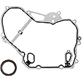 Dtomi Timing Cover Gasket Set, Timing Chain Gasket Compatible with Chevy GMC Buick Vehicle Cobalt, Equinox, HHR, Malibu, Terrain, Regal 2002-2016 2.0L 2.2L 2.4L Replace# TCS46079 24435052 12637040