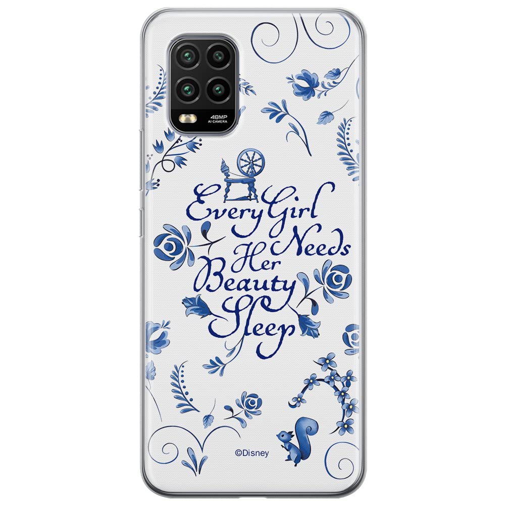 ERT GROUP mobile phone case for Xiaomi MI 10 LITE original and officially Licensed Disney pattern Aurora 002 optimally adapted to the shape of the mobile phone, case made of TPU — image 1