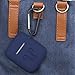 Airpods Accessories Set, OEAGO Airpods Case Protective Silicone Cover and Skin with [Keychain] [Airpods Strap] [Earhooks] [Travel Carrying Box Case] for Apple Airpod Charging Case - Midnight Blue