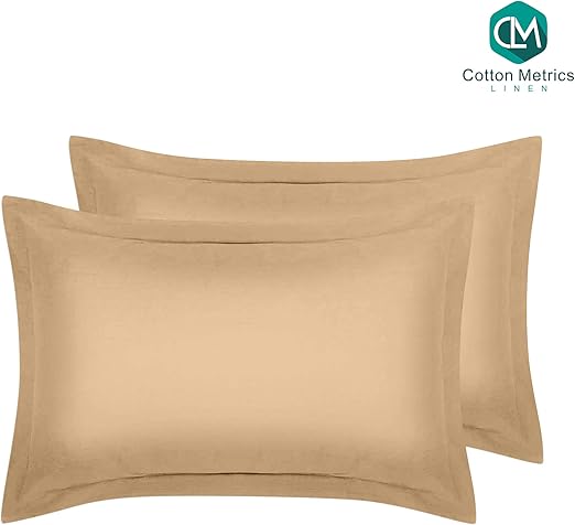 Amazon Com Cotton Metrics Heavy Quality King Pillow Shams Set Of