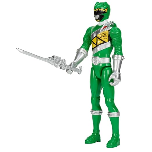 title=Power Rangers- Figurina di Power Ranger Verde, 30 cm