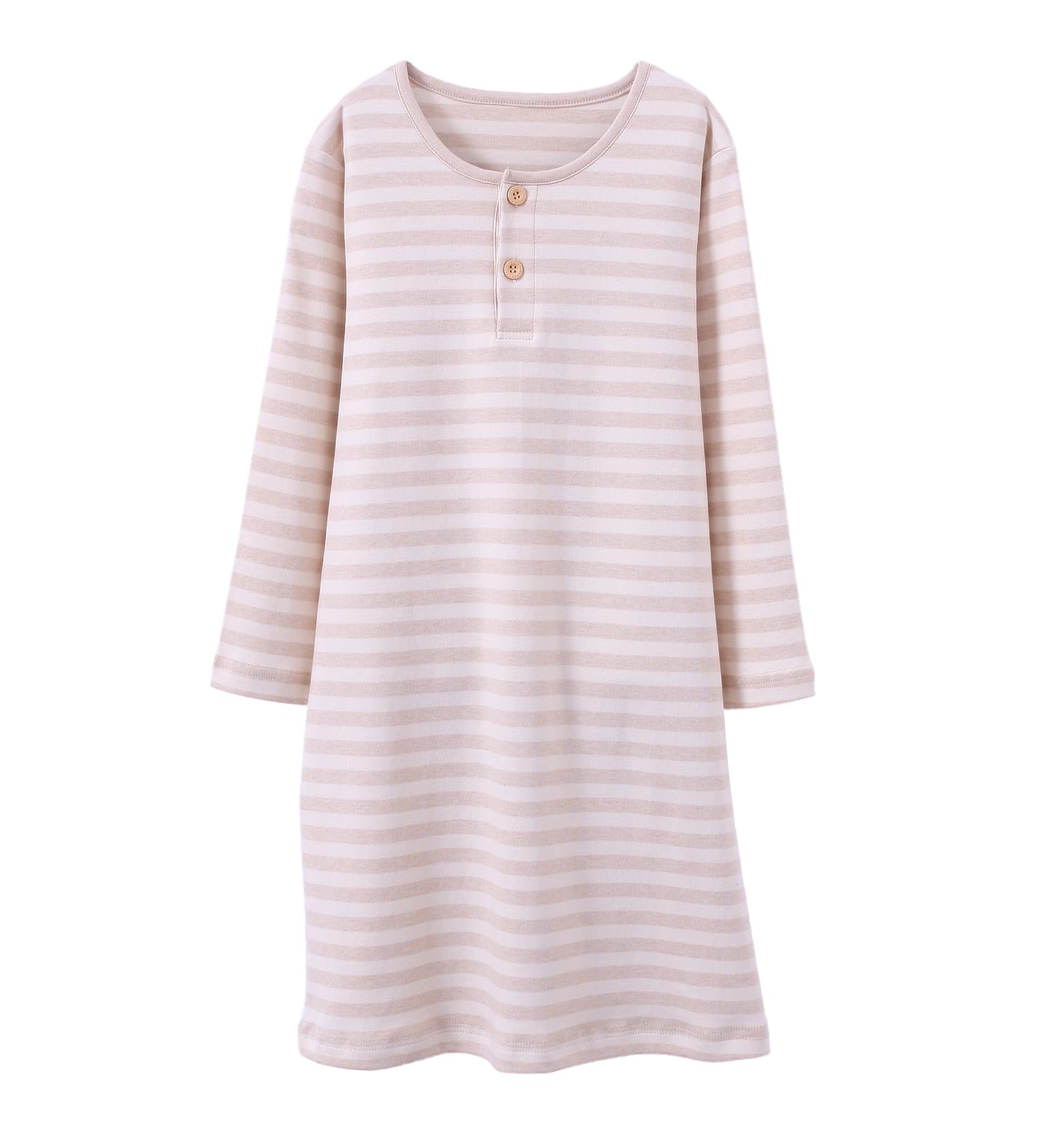 ABALACOCO Girls Organic Cotton Nightgown for
