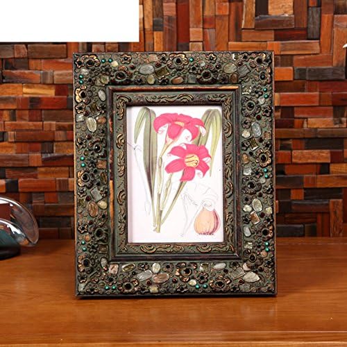 European luxury solid wood photo frame/Table vintage creative photo box-A 12.7x17.7cm(5x7inch)