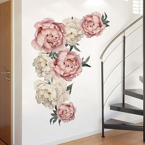 peony wall decal nursery