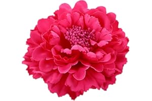 HC-01 Floral Fall Peony Flower Hair Clip Flamenco Dancer Pin up Flower Brooch