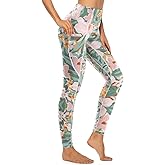 KevaMolly Women's Workout Leggings with Pockets - Thick, High-Waist, 4-Way Stretch Running Yoga Pants