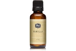 P&J TRADING P&J Fragrance Oil - Vanilla 30ml - Candle Scents, Soap Making, Diffuser Oil, Aromatherapy