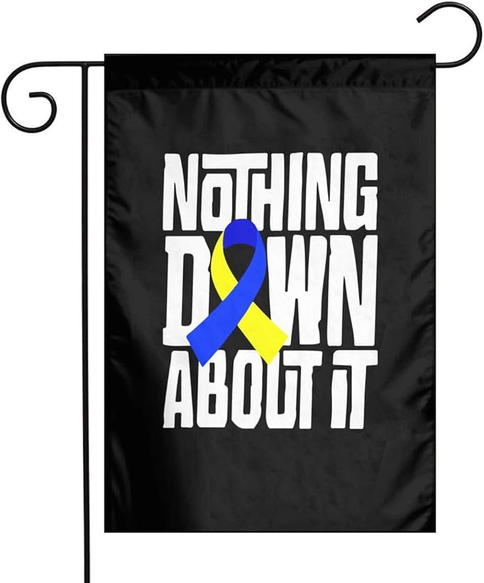  Down Syndrome Awareness Trisomy 21 Demonstration Flag Wedding