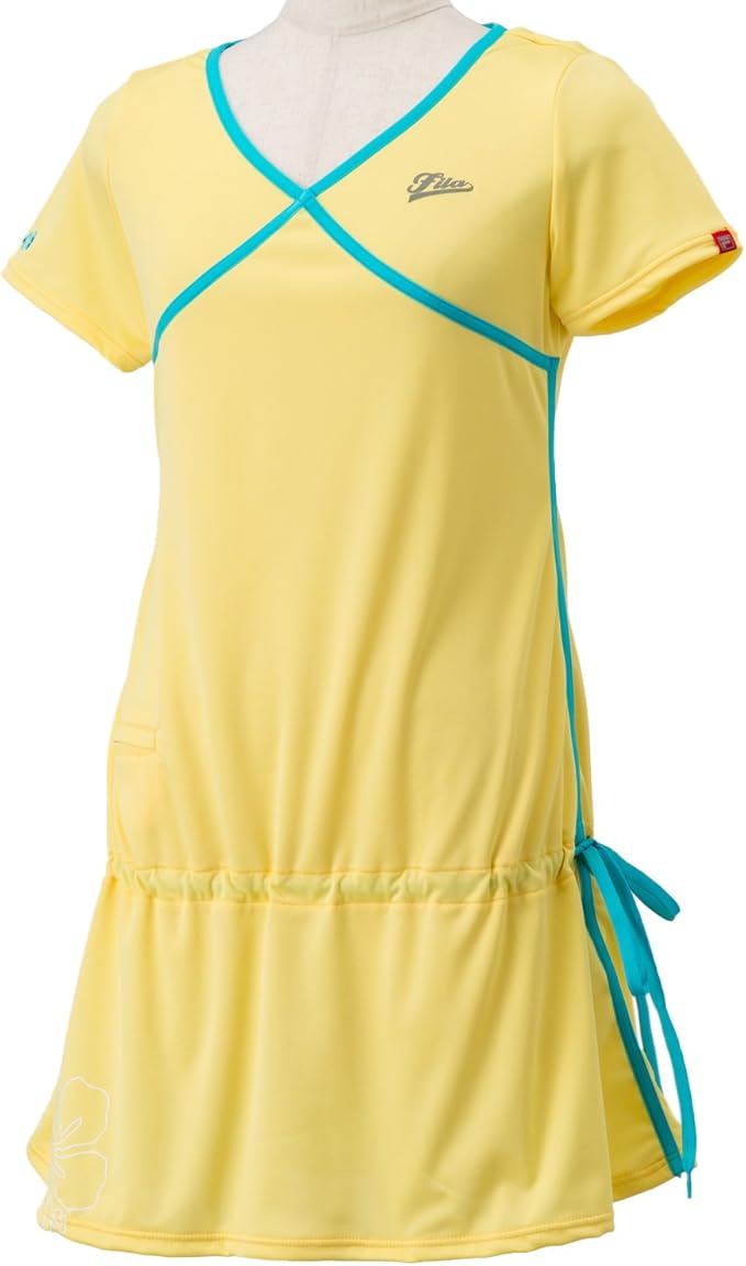 Amazon フィラ ランニングワンピース イエロー 日本 M 日本サイズm相当 レディース 通販