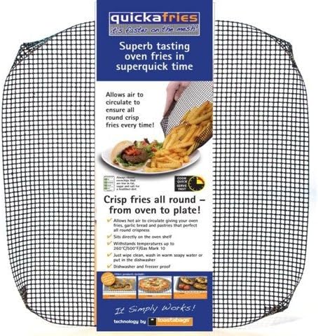 Toastabags 182 Quickafries Large Oven Cooking Mesh Mat - Pack of 3