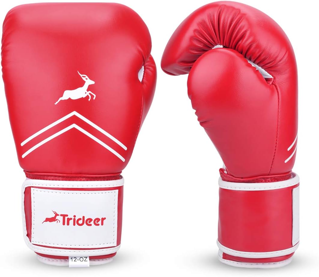 Trideer Pro Grade Boxing Gloves for Men & Women, Kickboxing Bagwork Gel Sparring Training Gloves, Muay Thai Style Punching Bag Mitts, Fight Gloves : Sports & Outdoors
