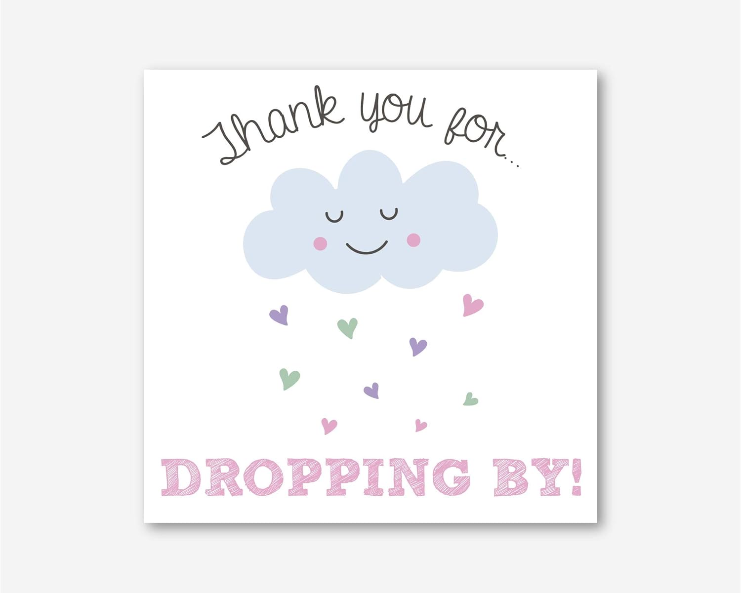 baby shower rain cloud