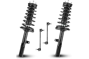 YOUXMOTO Rear Struts Shock Absorber Sway Bar Links Kit Fit for Toyota Camry (2.2L Models ONLY) 1997-2001, Solara 1999-2003, Replace 531681, 531680, K90313-4Pcs