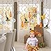 Aiernuo 20 Pcs HP Hanging Swirls Party Supplies, Baby Birthday Party HP Themed Party Decorations