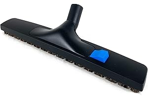 Wessel-Werk Pro Performance ClickBrush, 18 in. Residential and Commercial Vacuum Floor Brush for 1 1/4 inch (32mm) Wet and Dry Vacuum Cleaners