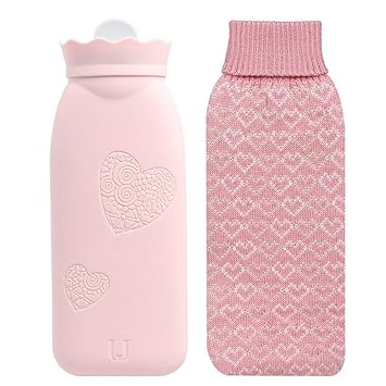 Bolsa portátil de agua caliente para invierno de 340 ml/525 ml con ...