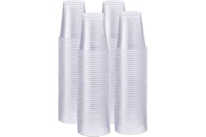 Comfy Package [5 oz. - 500 Count Clear Plastic Cups Disposable - Cold Party Drinking Cups for Events and Everyday Use