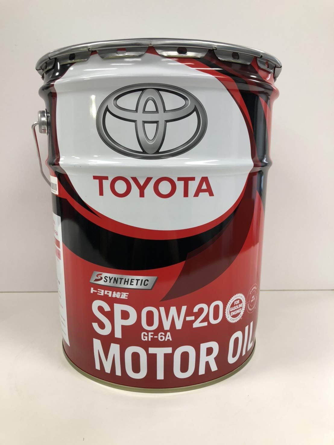 TOYOTA 純正エンジンオイル SP 0W-20 20L 品番:08880-13203商品画像