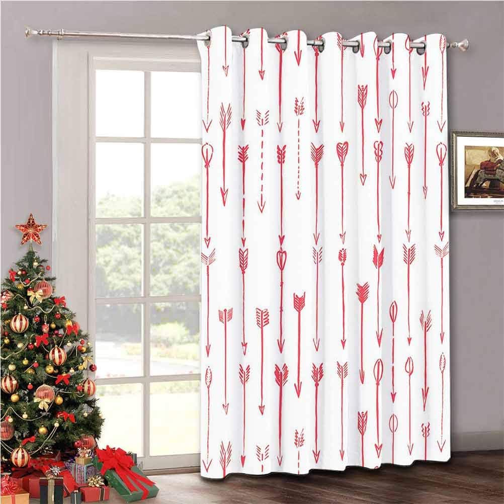 Insulated Noise Reduction Drapes, Arrow Sport of Archery Falling Arrows