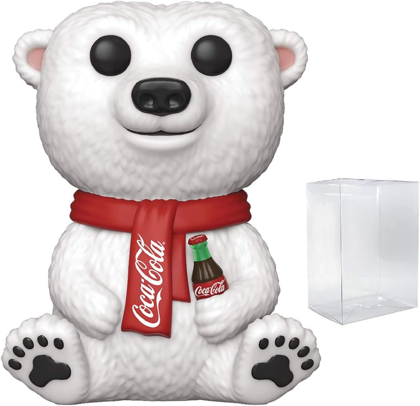 Funko Pop Ad Icons: Coca Cola Polar Bear Pop Vinyl Figure (Includes Compatible Pop Box Protector Case)