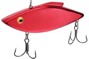 Bill Lewis Lures Lifelike Rat-L-Trap Magnum Force Lipless Crankbait Fishing Wobble Lure for Shallow Saltwater