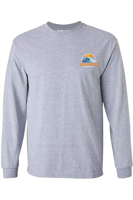 Amazon.com: Koloa Surf Mens Triangulated Palm Logo Long
