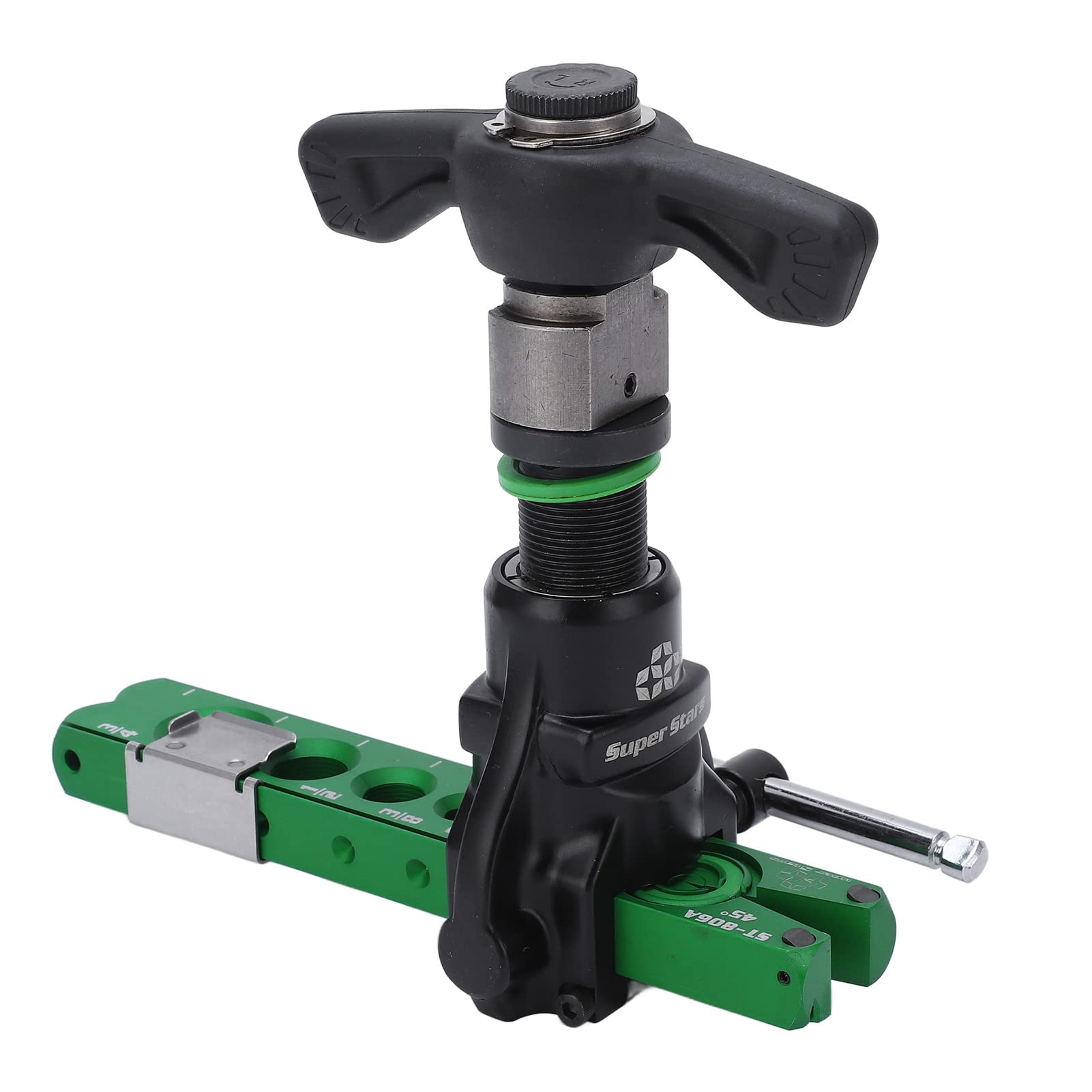 Flaring Tool Kit, 45 Eccentric Tube Flaring Tool Single Flare Tool with Manual Drill Function for Copper Aluminum Pipe