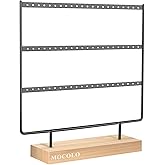 Mocolo Earring Organizer Stand, Earring Display Stand, Earring Holder for Hanging Earrings