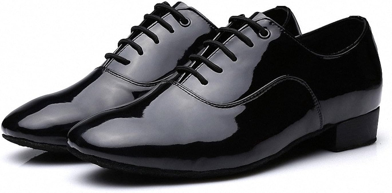 MQ Zapatillas de danza para hombre Paint Black, color, talla 3.5 UK