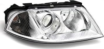 Amazon Com For Volkswagen Passat Headlight 2001 2002 2003 2004 2005 Passenger Right Side Headlamp Assembly Replacement Automotive