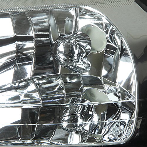 DNA Motoring HL-OH-FM99-CH-AM Headlight Assembly, Driver and Passenger Side