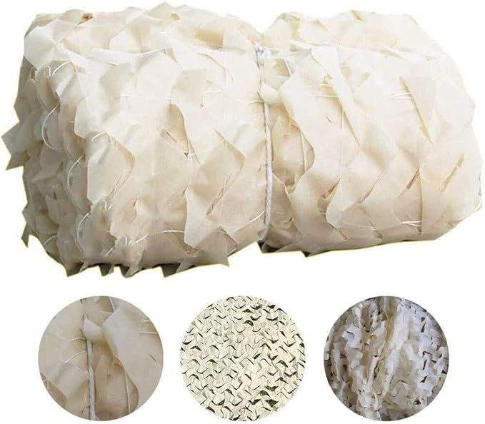 Sombrillas de malla de camuflaje de 3 x 4 m, 3 x 5 m, 2 x 3 m